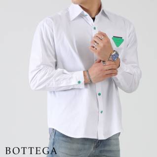 보테가베네타 22ss 신형 삼각 패치 셔츠 | 명품 레플리카