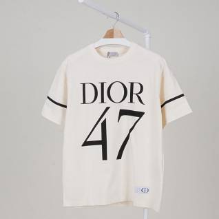 크리스찬 디올 레플리카 1947 시그니처 오버핏 코튼 티셔츠 | 명품 레플리카